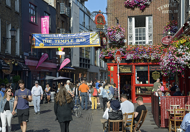 Temple Bar - men formt