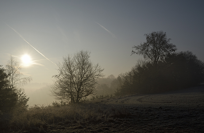 Morning over the valley - smaller format