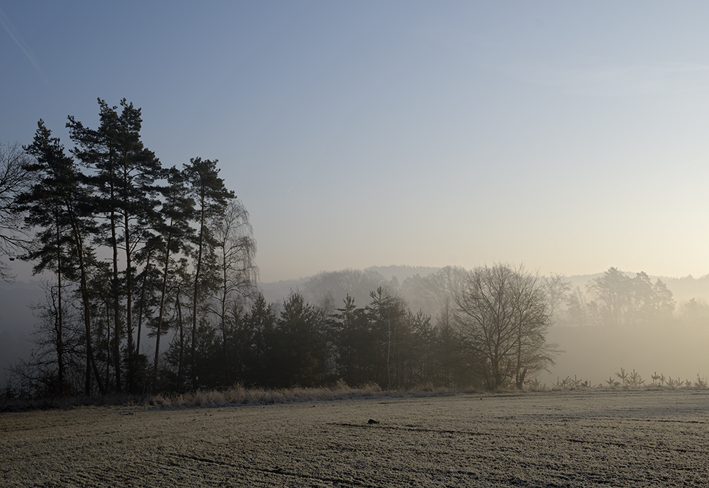 Morning over the valley - larger format