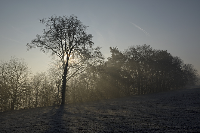 Morning over the valley - smaller format