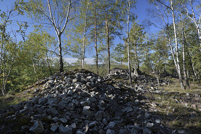 At the quarry - smaller format