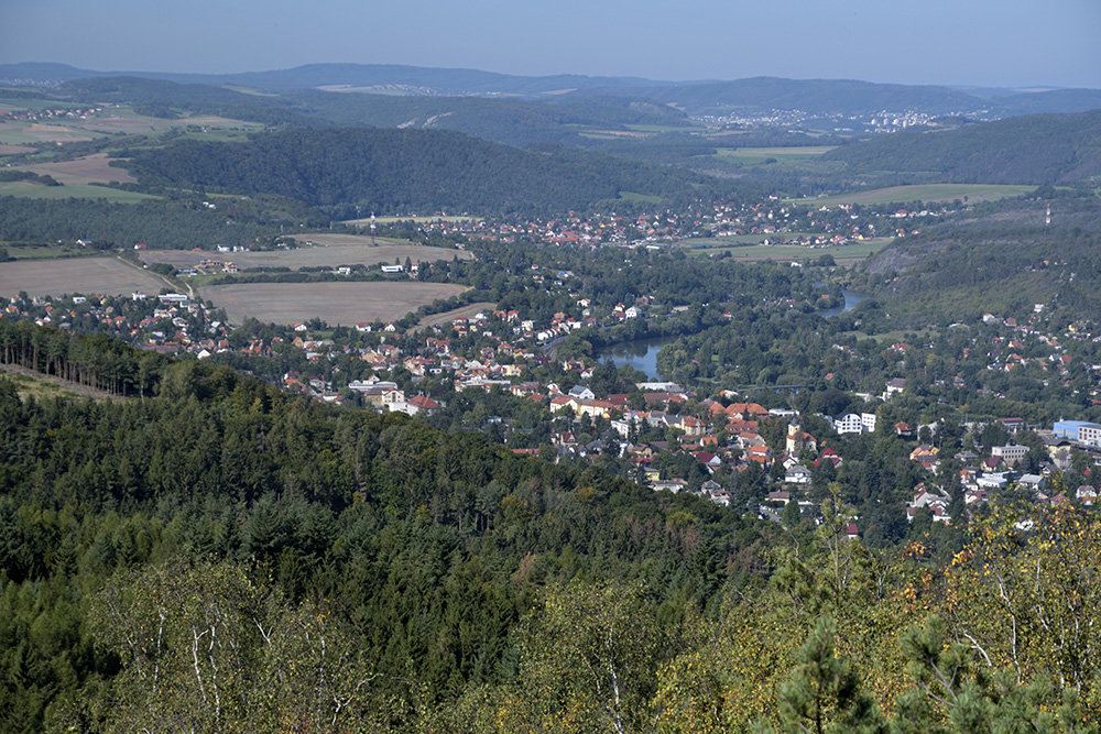 Vista from "Hvdinec" - larger format