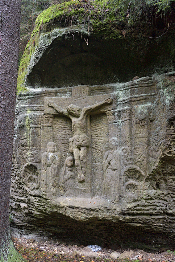 Calvary near "Jestebice" - larger format