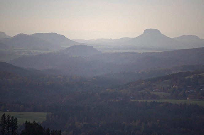 Lilienstein - men formt