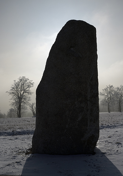 Menhir - men formt