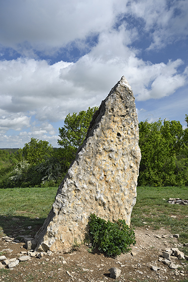 Menhir - men formt