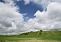 Hillock with the menhir - main link
