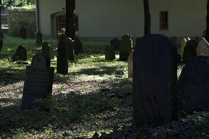 Jewish cemetery in "Uhnves" - smaller format
