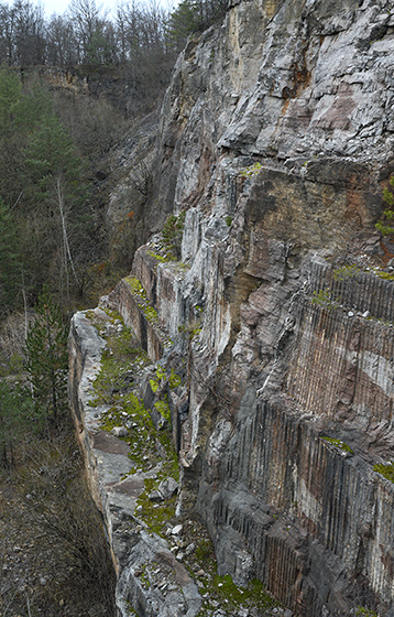In the "Red Quarry" - smaller format