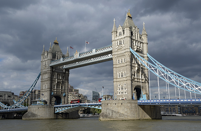 Tower Bridge - men formt