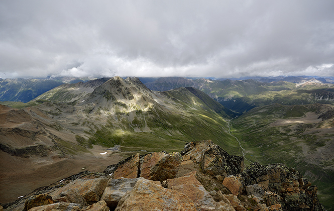 Pohled na severovchod - men formt