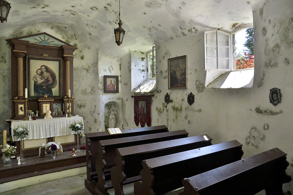 Skaln kaple ve Vemilech - vt formt