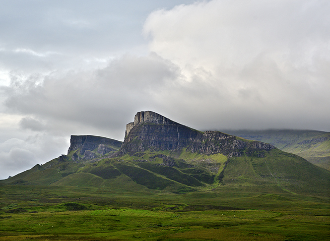 Quiraing od severu - men formt
