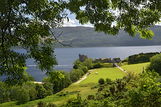 Urquhart Castle - men formt