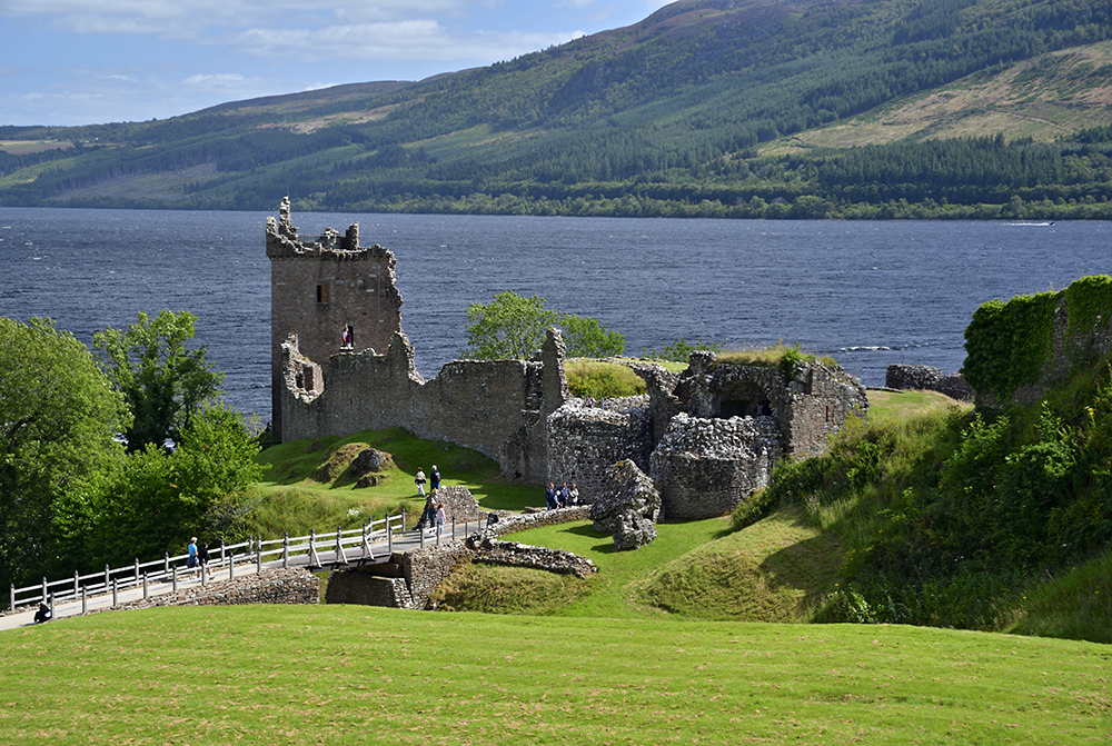 Urquhart Castle - vt formt