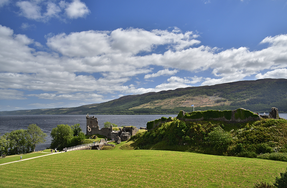Urquhart Castle - vt formt