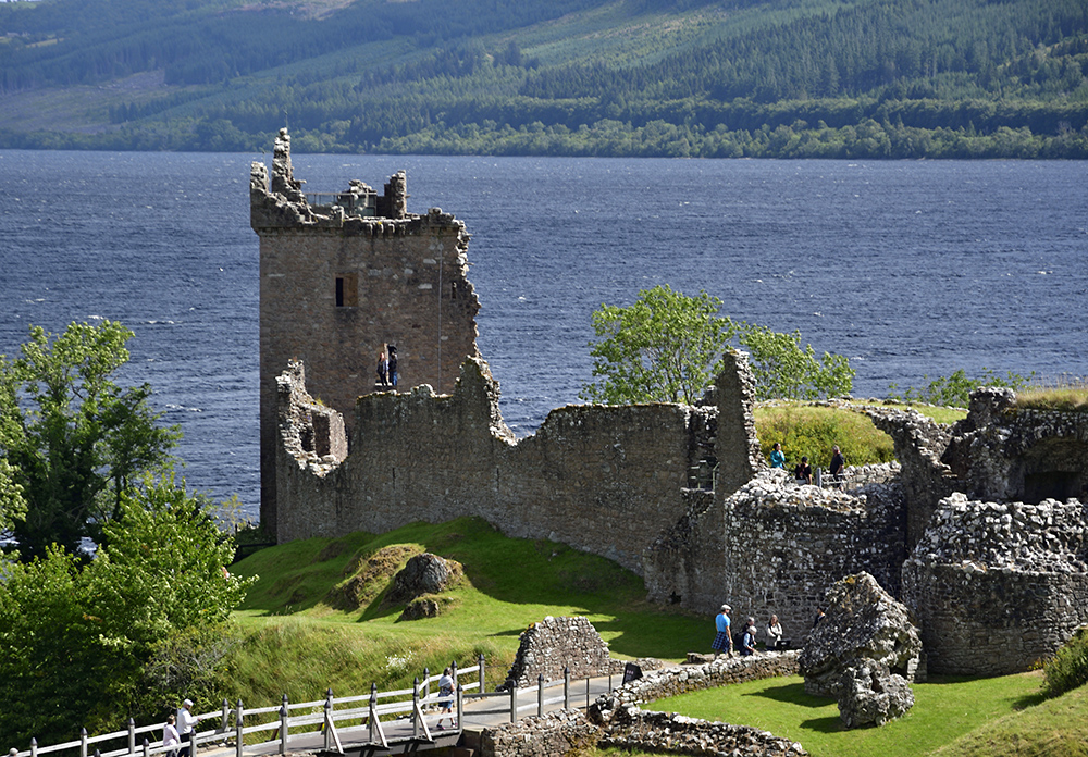 Urquhart Castle - vt formt