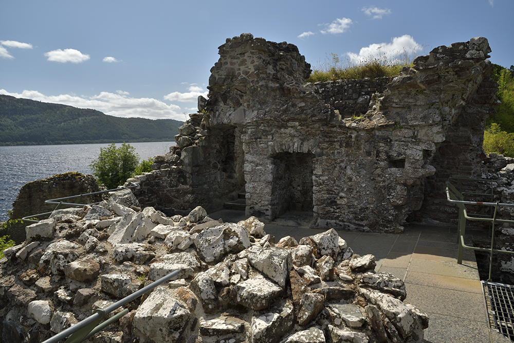 Urquhart Castle - vt formt