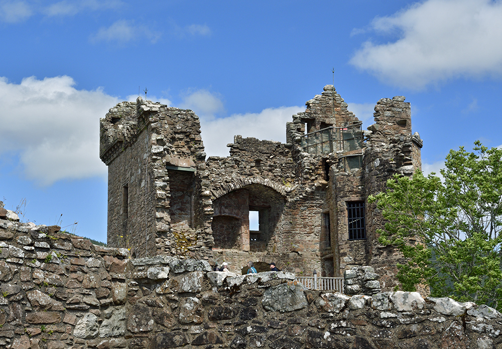 Urquhart Castle - vt formt
