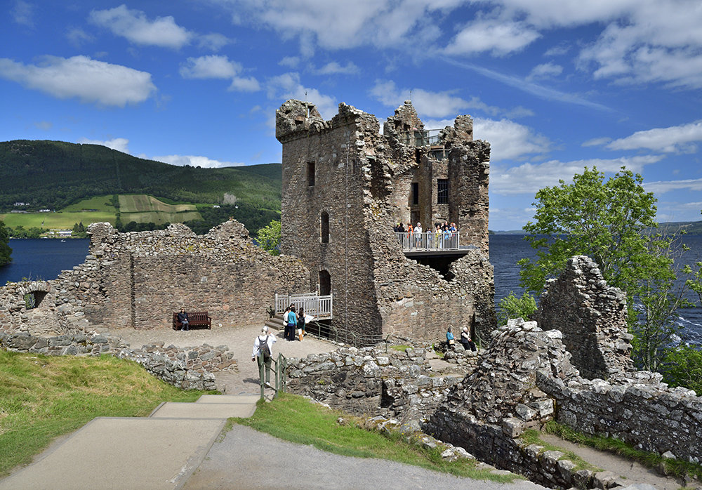 Urquhart Castle - vt formt