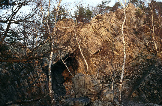 Cave on the "Babka" Rock - smaller format