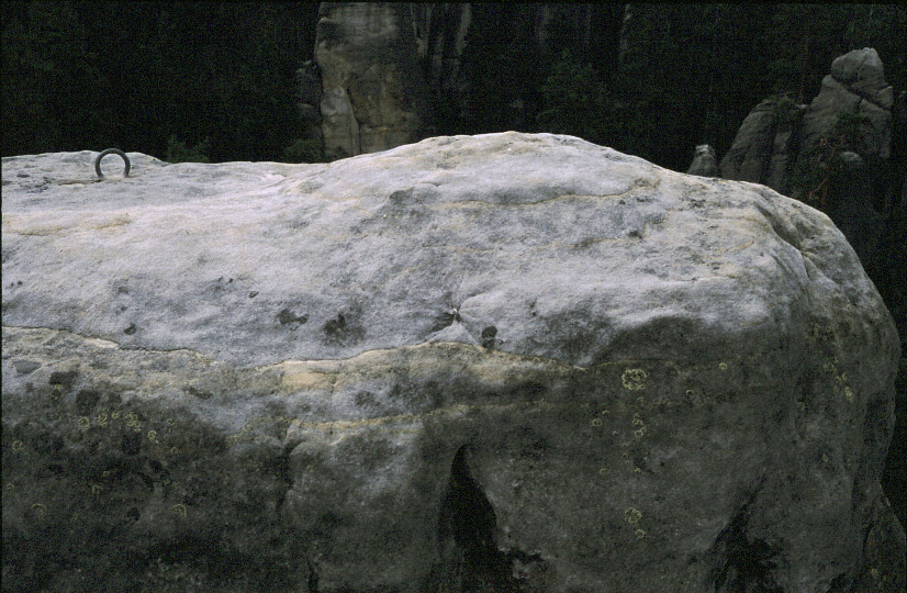 Fulgurite on the height of "He-lover" pillar - larger format