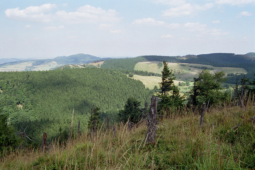 View from "Suchawa" to Poland - larger format