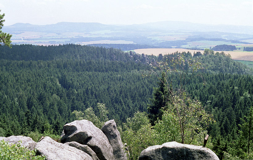 Rozhledy ze Supch skal - vt formt