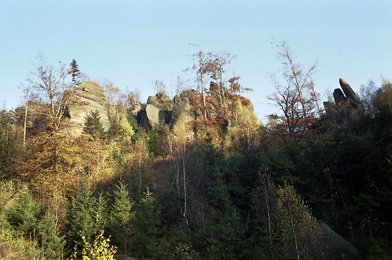 V Pskov rokli - men formt