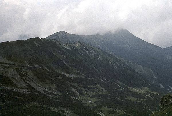 Dautov vrch - men formt