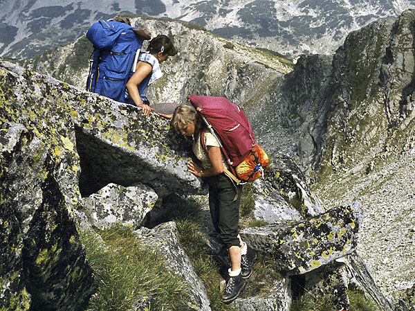 On the ridge - smaller format