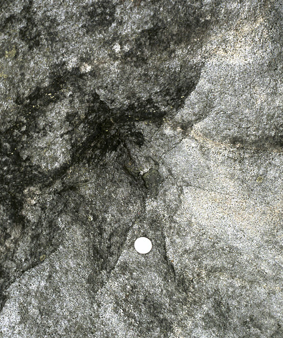 Fulgurite on the height of "Rococo" - larger format