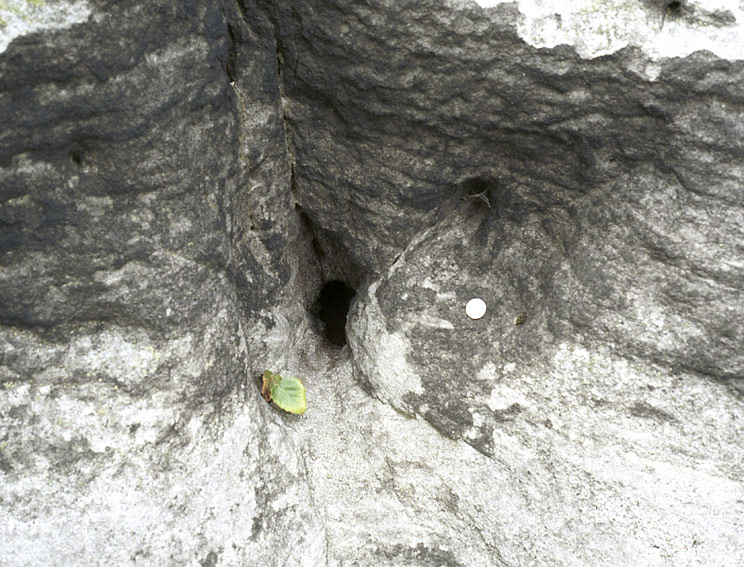 Fulgurite on the height of "Beran pillars" - larger format