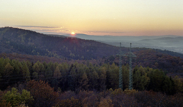 Sunset behind "Pleivec" - smaller format