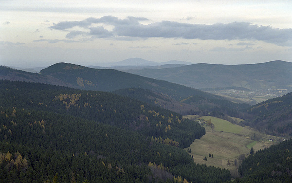 Pohled na severovchod - men formt