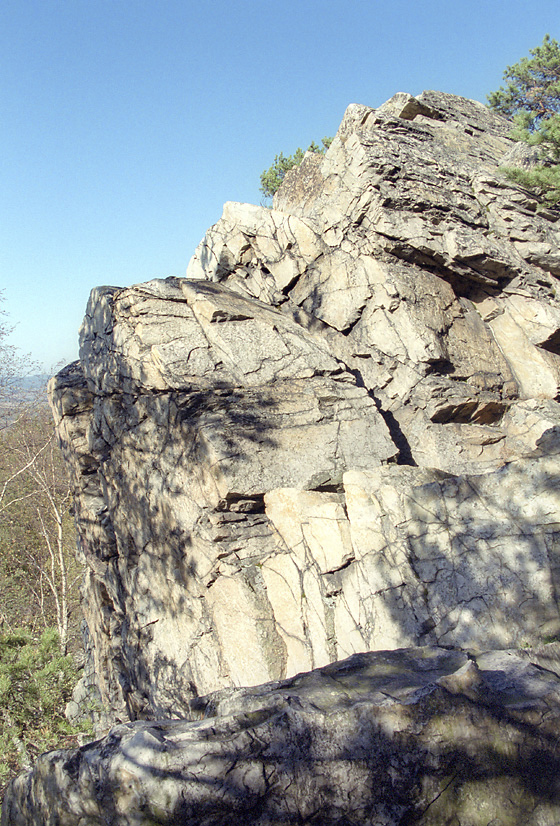 Rock over the "Fabians Garden" - larger format