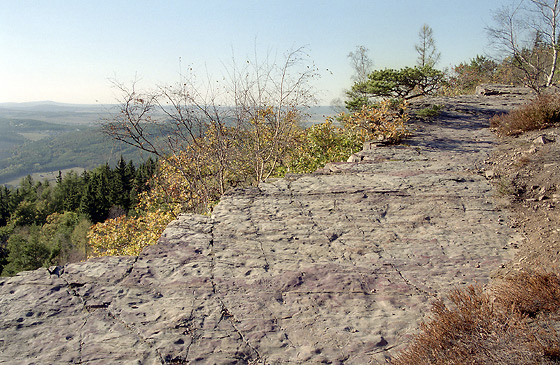 On the "Devils pulpit" - smaller format