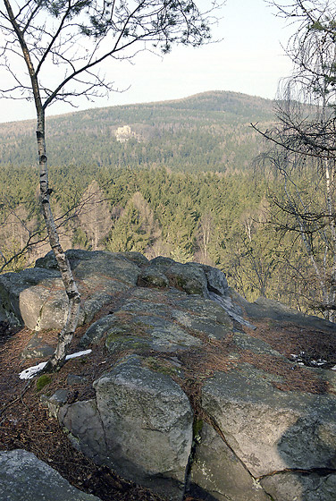 Pohled na severovchod - men formt