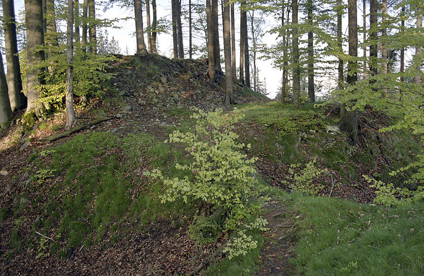 Fort on "Hengst" hill - larger format