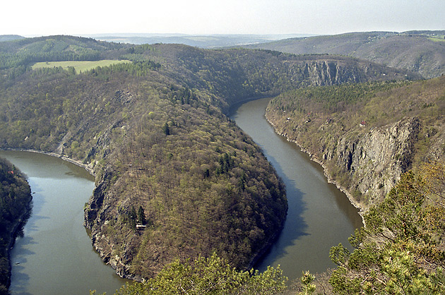 Meandr Vltavy pod Mjem - men formt