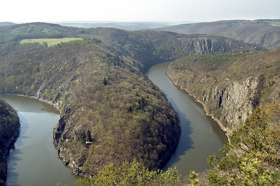 Meandr Vltavy pod Mjem - vt formt