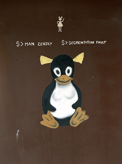 Pan Linuxov - men formt