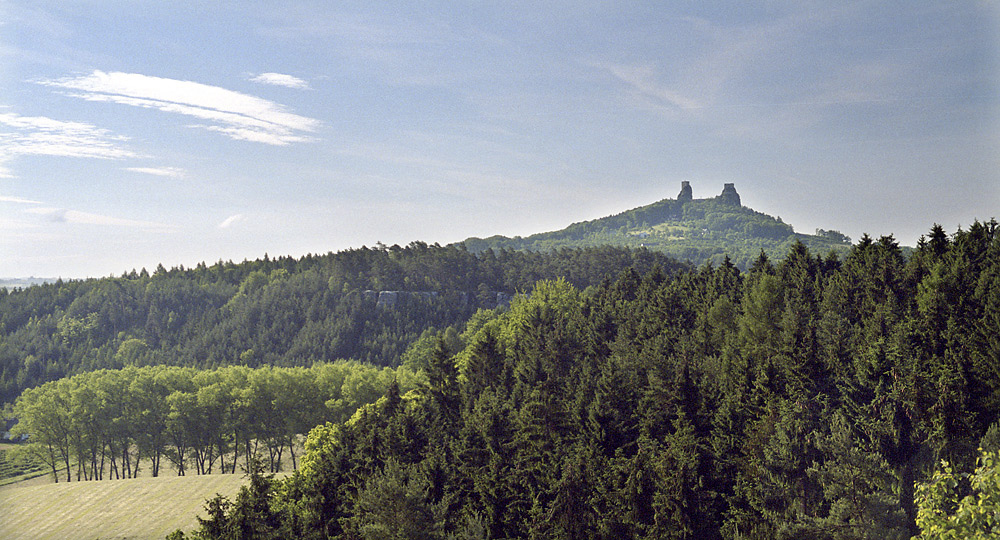 "Ruins" from north-west - larger format