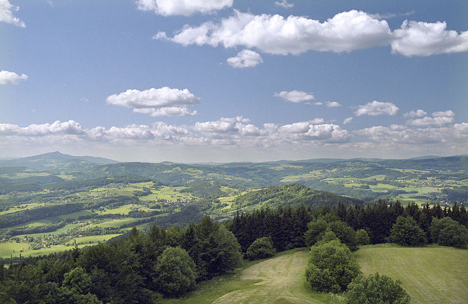 View to north-west - larger format