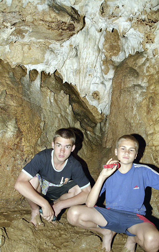 V jeskyni Vranovec - vt formt