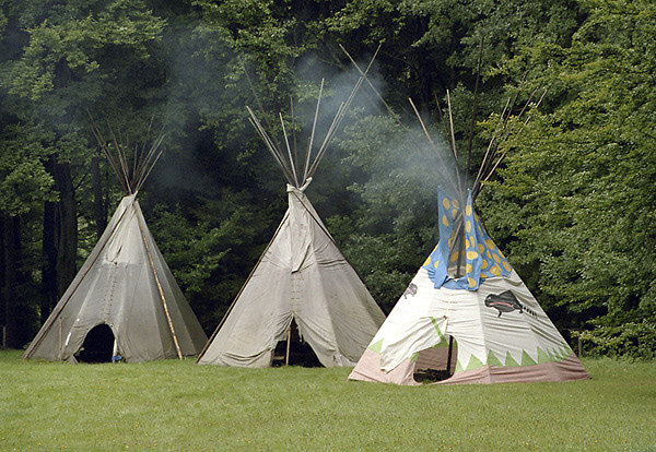 Kuchysk teepee - men formt