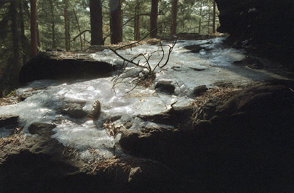 Light on the ice - larger format