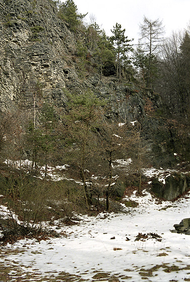 In the quarry - smaller format