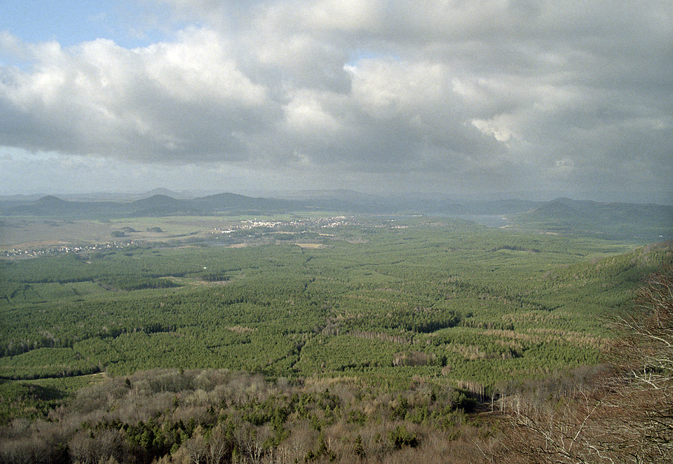 View to north-west - larger format