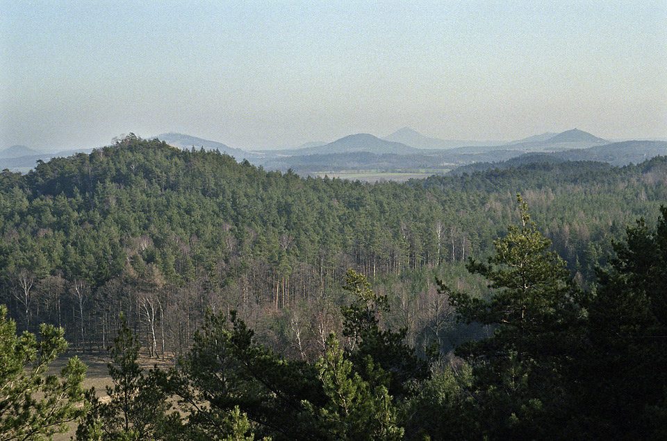 Vista to "Bezdz" - larger format